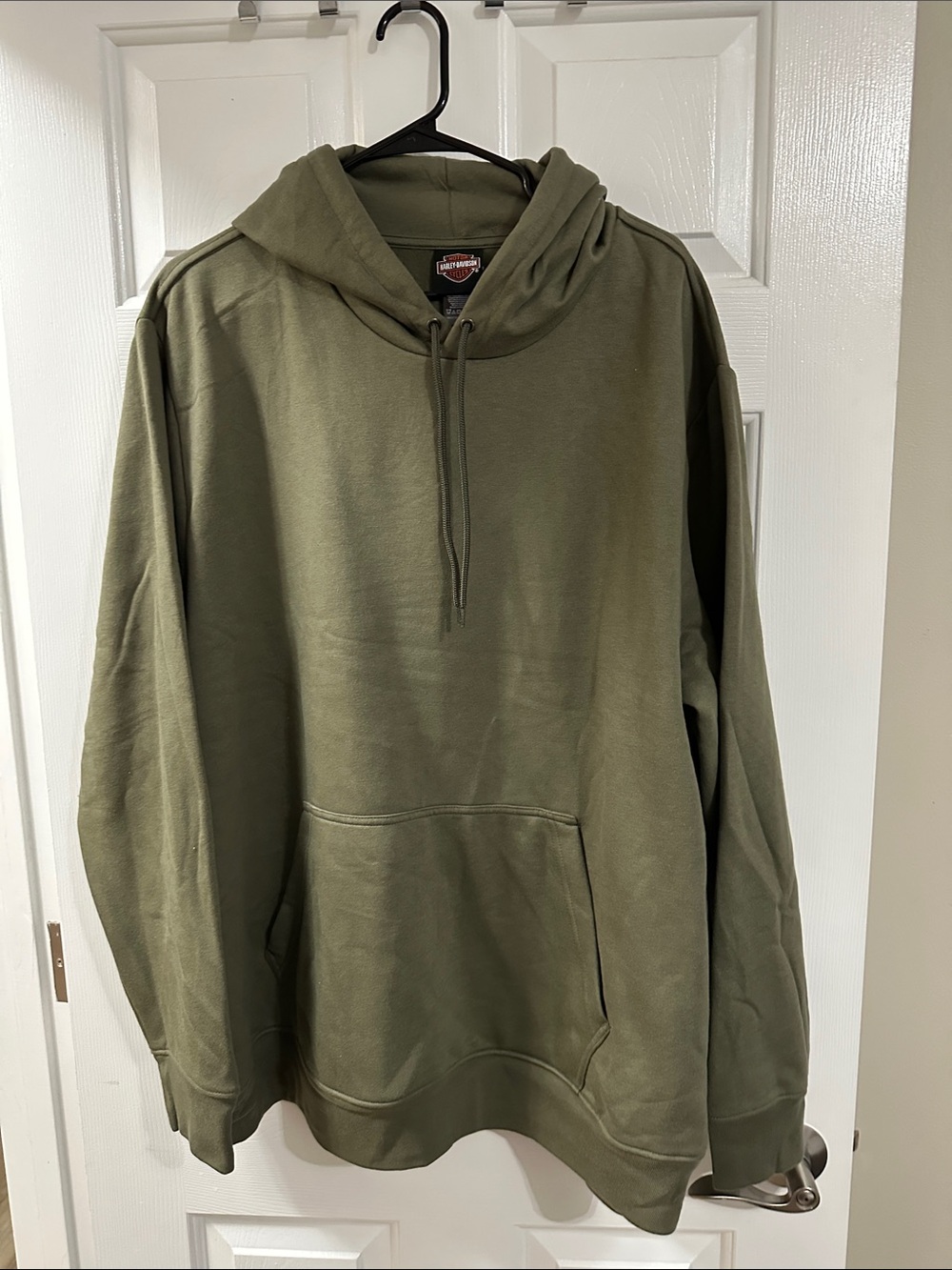 Harley-Davidson Olive Green Crewneck Hoodie